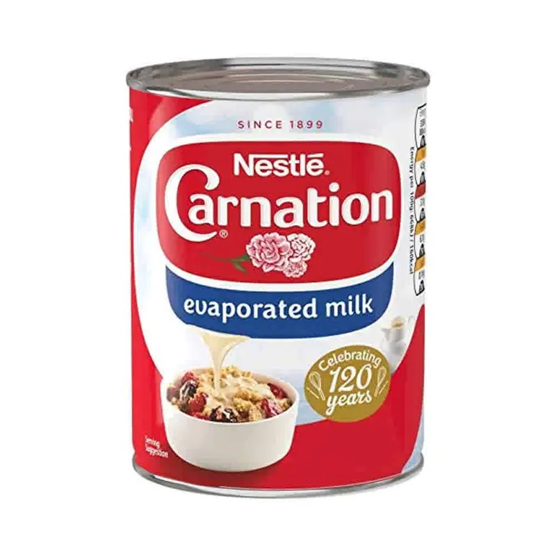 Nestle Carnation Evaporated Milk, 1x12x410g