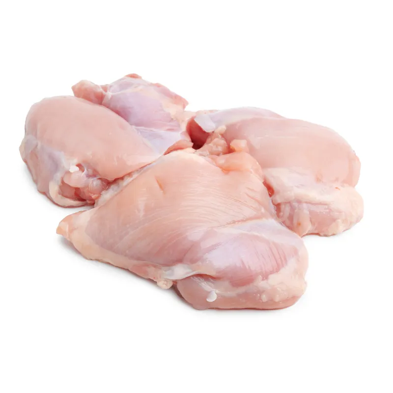 Fresh Raw Chicken Thigh Meat Skinless Halal, 1x5kg