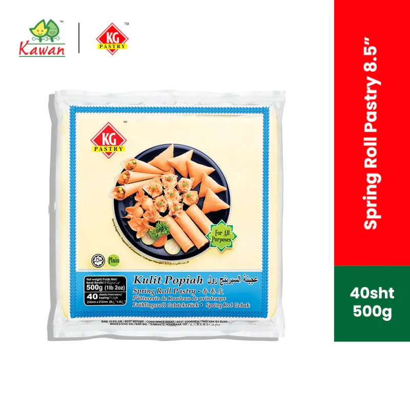 KG 8.5" Springroll Pastry, 1x500g