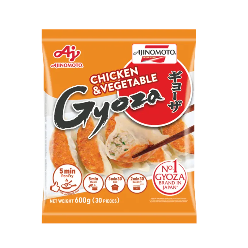 Ajinomoto Chicken & Vegetable Gyoza 30pcs, 1x600g