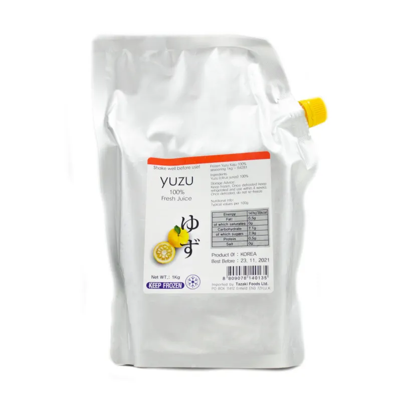 Yuzu Juice Unsalted 975ml, 1x1kg