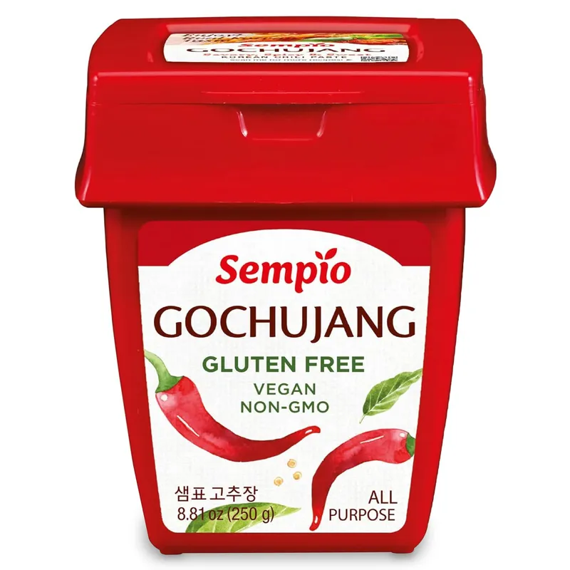 Sempio Gluten Free Gochujang Vegan Hot Pepper Paste, 1x250g