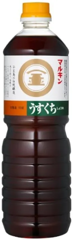 Marukin Usukuchi Light Shoyu Sauce, 1x1L