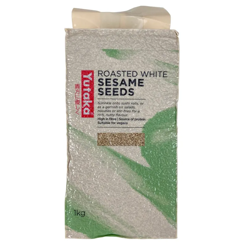Yutaka Roasted White Sesame Seeds, 1x1kg