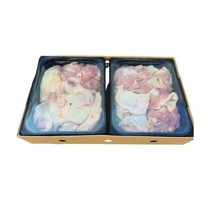 Fresh Raw Chicken Leg Meat Skin On Halal, 1x5kg