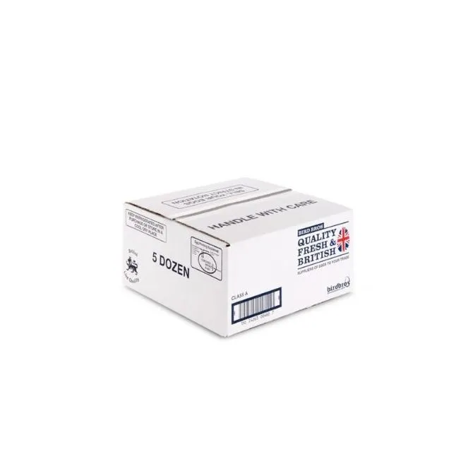 Fresh Eggs Large UK Lion Grade, 1x60pcs (5dzn)