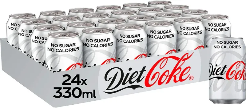 Diet Coke GB, 24x330ml