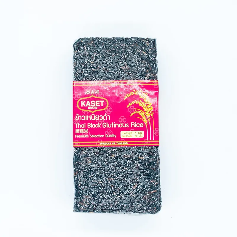 Kaset Thai Black Glutinous Rice, 1x1kg