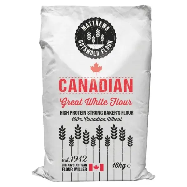 Matthews Cotswold Canadian Great White Flour, 1x16kg