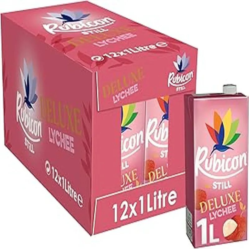 Rubicon Lychee Juice Drink, 12x1LT