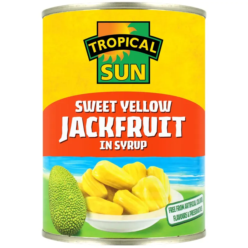 Tropical Sun Sweet Yellow Jackfruit in Syrup, 1x565g