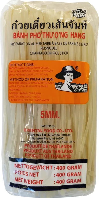 Farmer Thai Rice Sticks 5mm, 1x400g