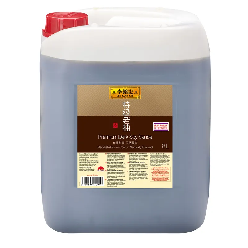 Lee Kum Kee Premium Dark Soy Sauce, 1x8LT