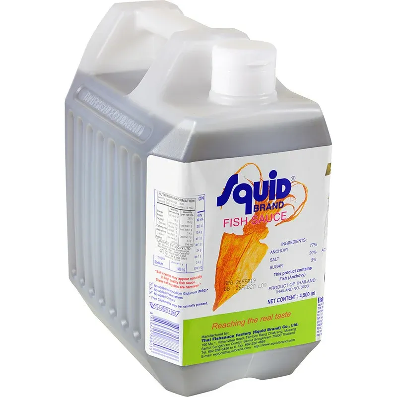 Squid Brand Fish Sauce, 1x4.5LT