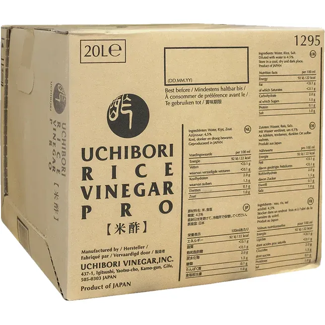 Uchibori Rice Vinegar Pro, 1x20L
