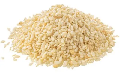 White Sesame Seeds Hulled, 1x1kg