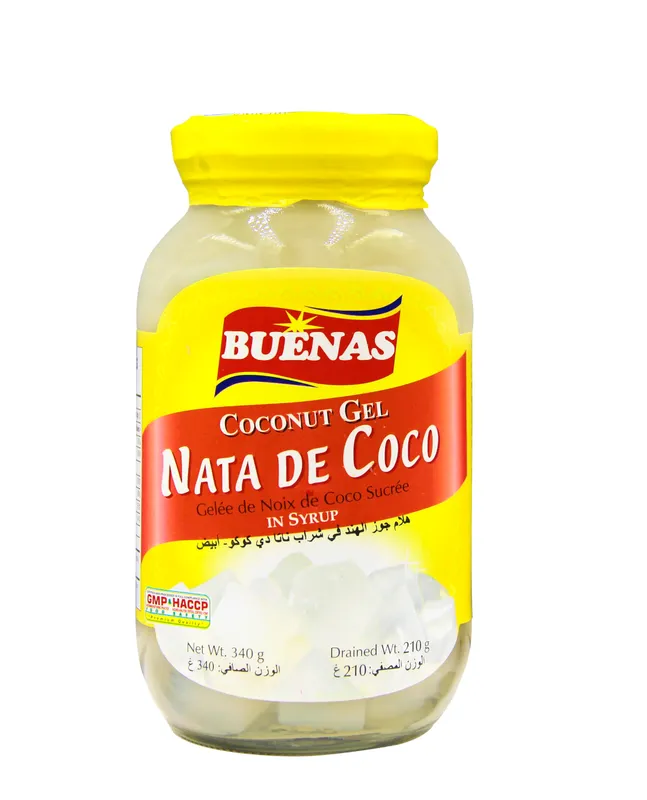 Buenas Nata De Coco Gel, 1x340g
