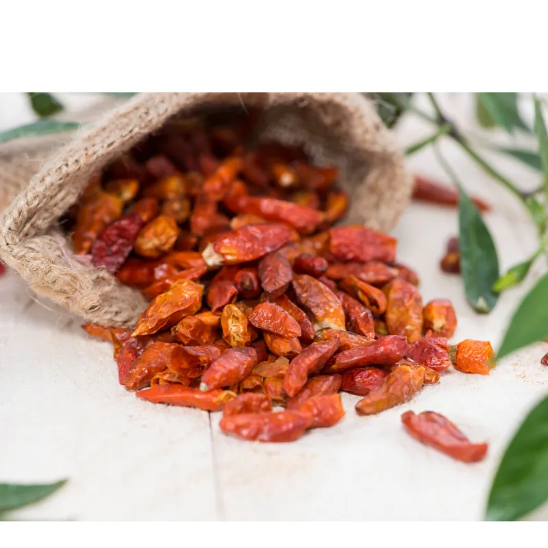 Dried Birdseye Chillies, 1x1kg