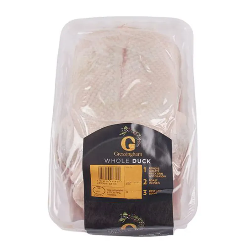 Gressingham Whole Raw Duck, 1x2.5kg