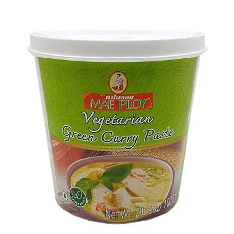 Maeploy Vegetarian Green Curry Paste, 1x1kg