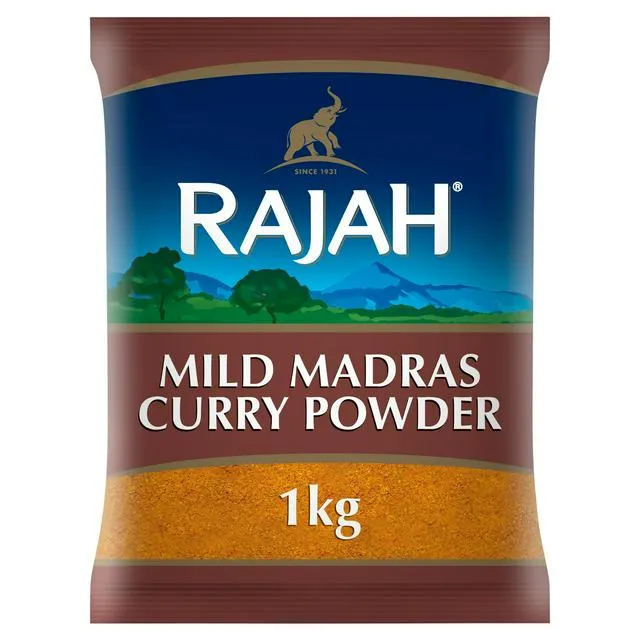 Rajah Mild Madras Curry Powder, 1x1kg