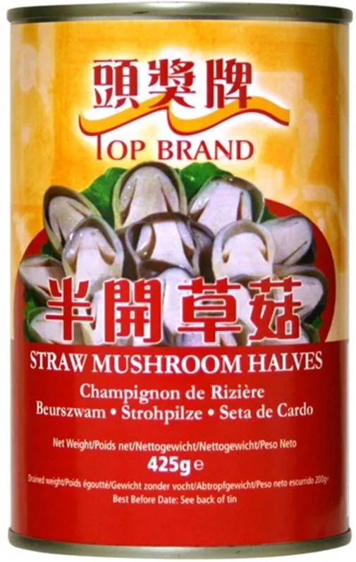 Straw Mushroom Halves, 1x425g