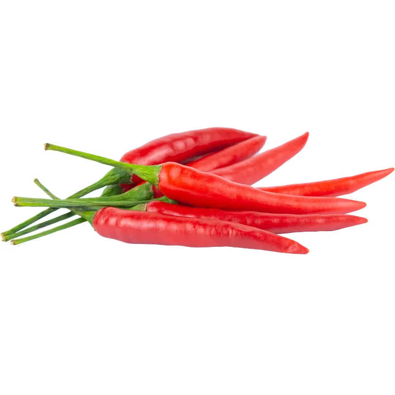 Thai Red Birdseye Chillies, 1x1.5kg