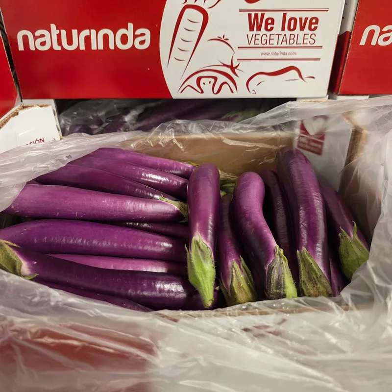 Japanese Style Long Aubergines, 1x5kg