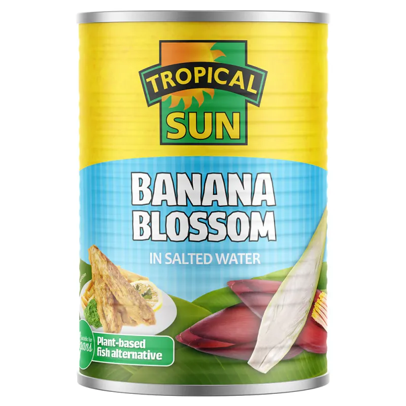 Tropical Sun Banana Blossom in Brine, 1x560g
