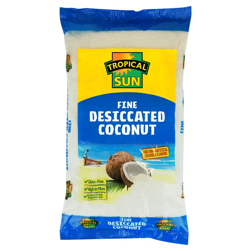 Tropical Sun Fine Desiccated Coconut, 1x1kg