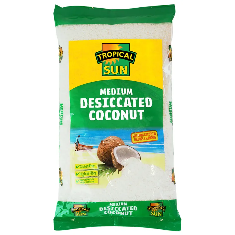 Tropical Sun Medium Desiccated Coconut, 1x1kg
