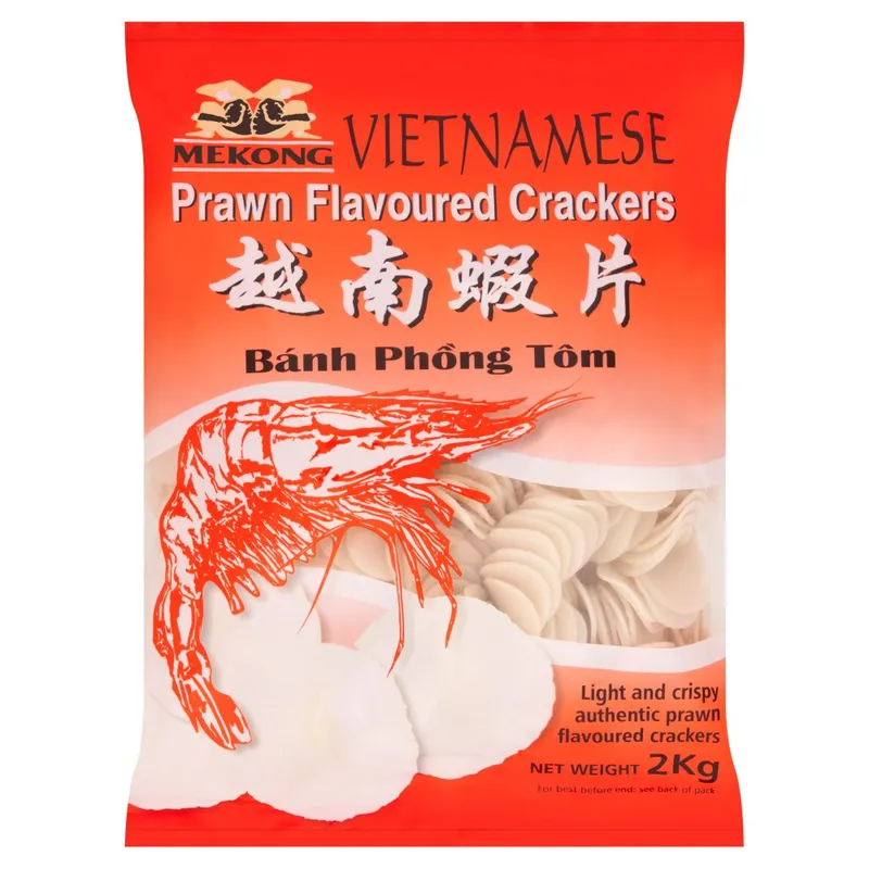 Vietnamese Prawn Crackers (Uncooked) 1x2kg