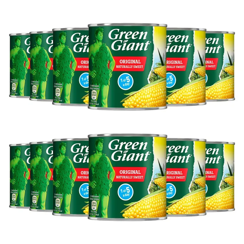 Green Giant Sweetcorn, 12x340g