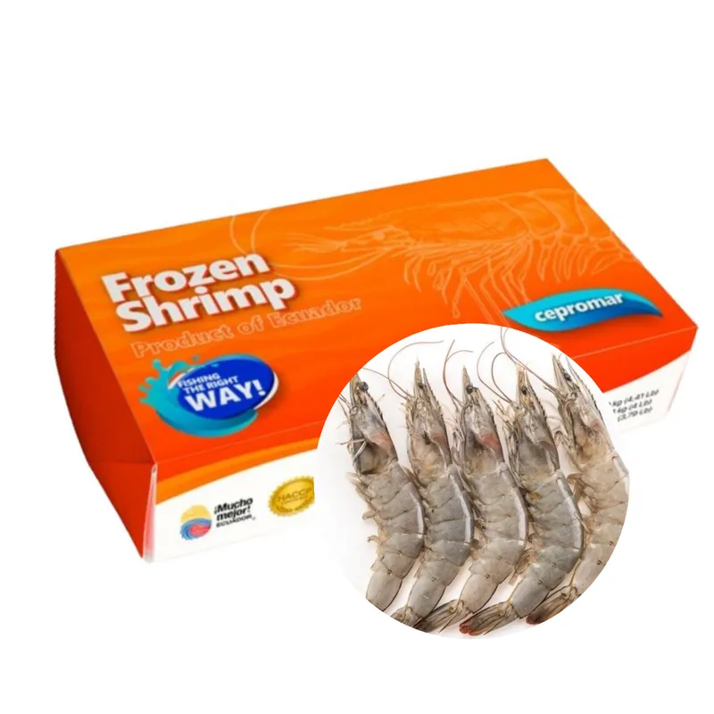 20-30 Raw White King Prawns Head On Shell On, 1x1kg