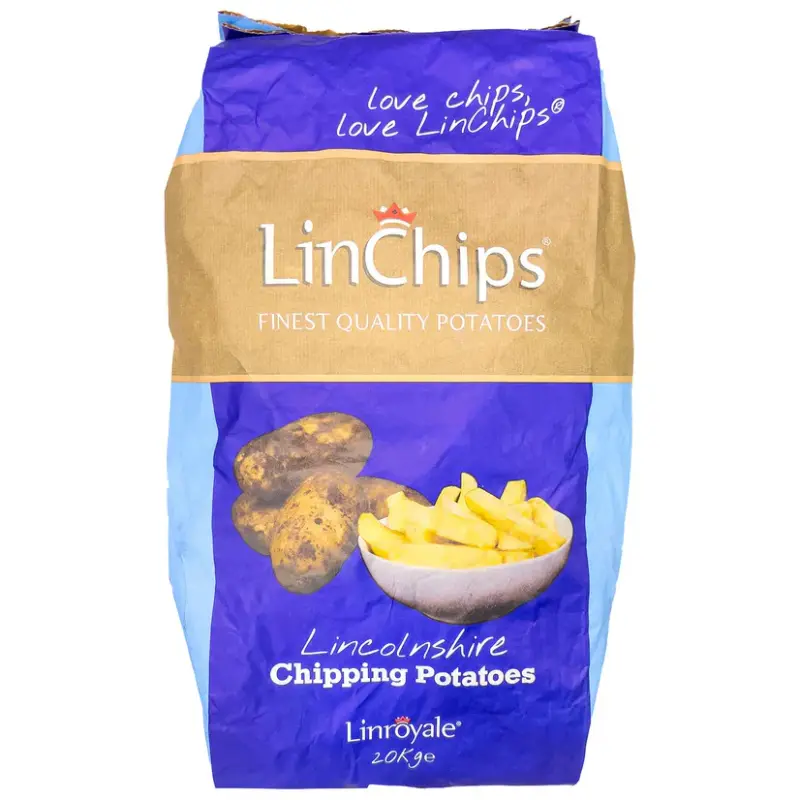 Linroyale Linchips Chipping Potatoes, 1x20kg
