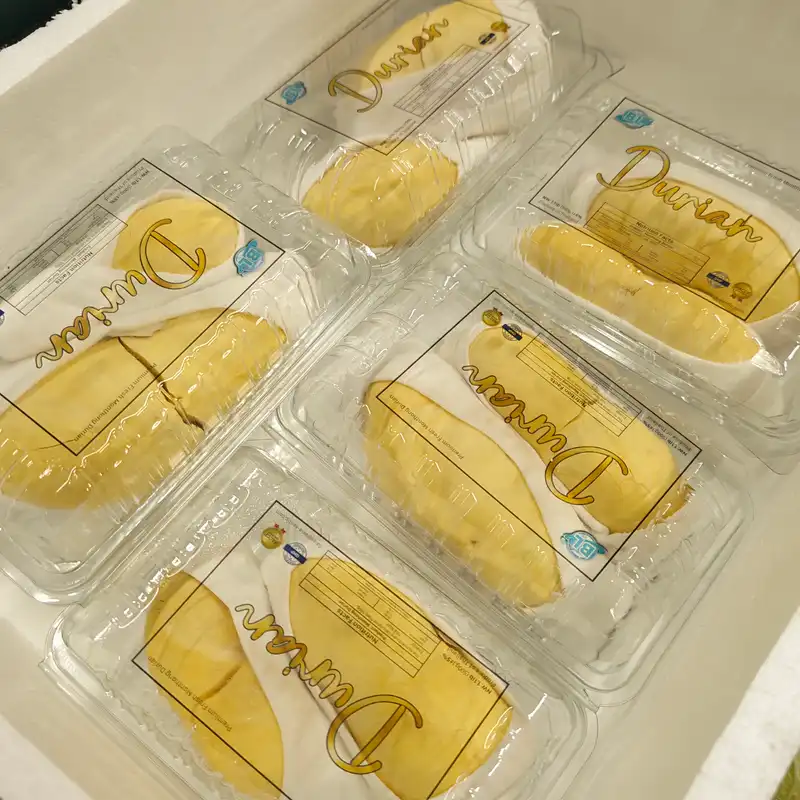 Peeled Thai Monthong Durian, 1x500g