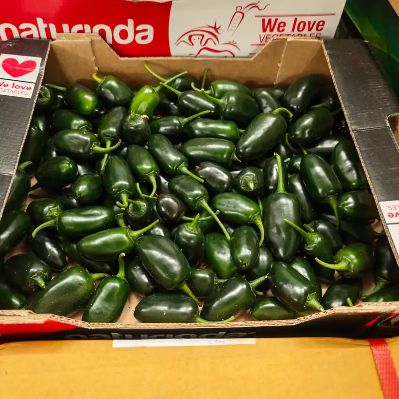 Jalapeno Peppers, 1x2kg
