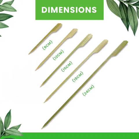Teppo Gushi Skewers 9cm, 1x250pcs