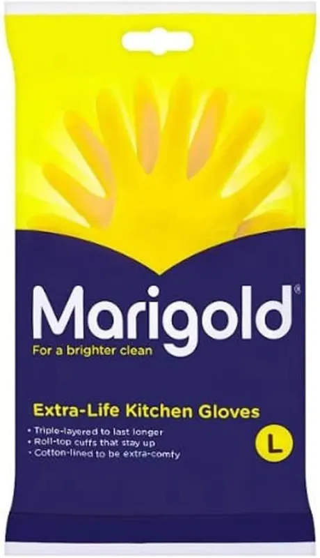 Marigold Washing Gloves Large, 1x6 Pairs