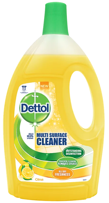 Dettol Multi Surface Cleaner Citrus, 1x4L