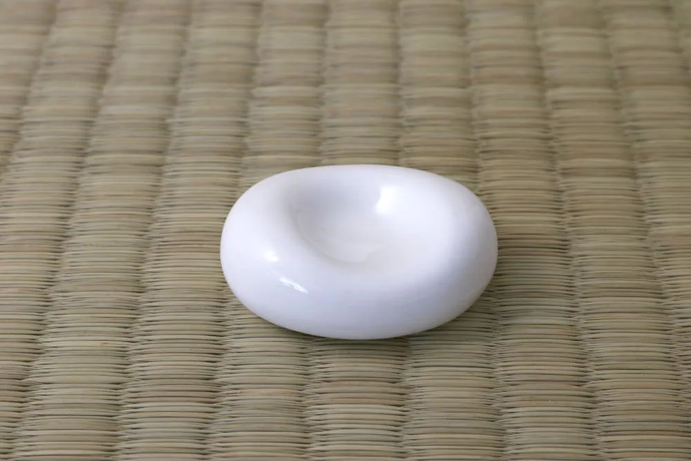 White Ceramic Chopstick Rests 4.5cm, 1x24pcs