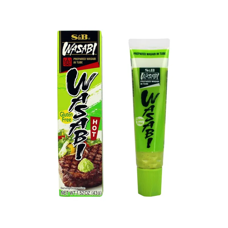 S&B Wasabi Paste in tube 1x43g