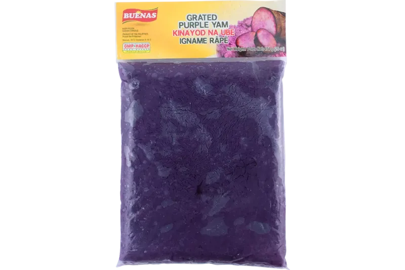 Buenas Frozen Grated Purple Yam UBE, 1x454g