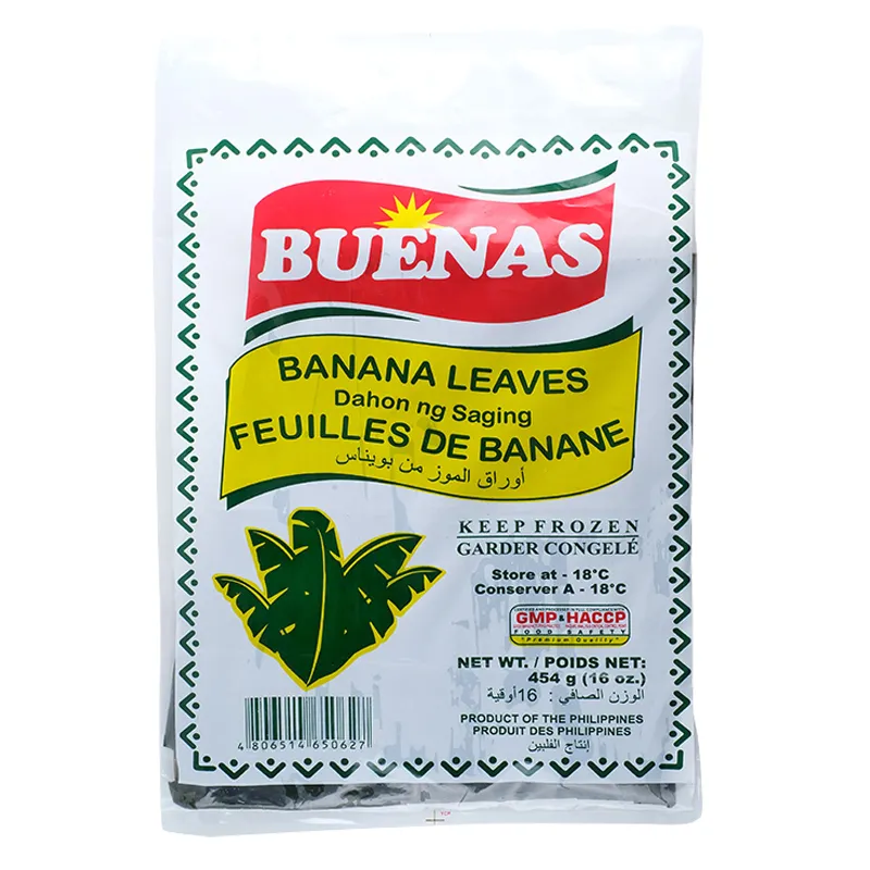 Buenas Frozen Banana Leaves, 1x454g